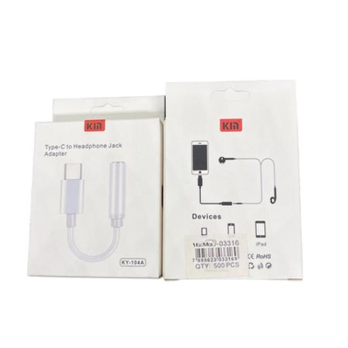 Type-C to Headphone jack adapter