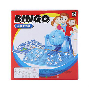 Bingo Tabla azul