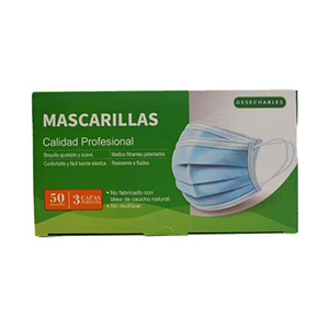 Mascarillas desechables