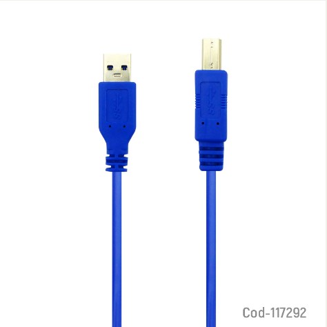 Cable USB 3.0 Para Impresora, De 150 Centímetros