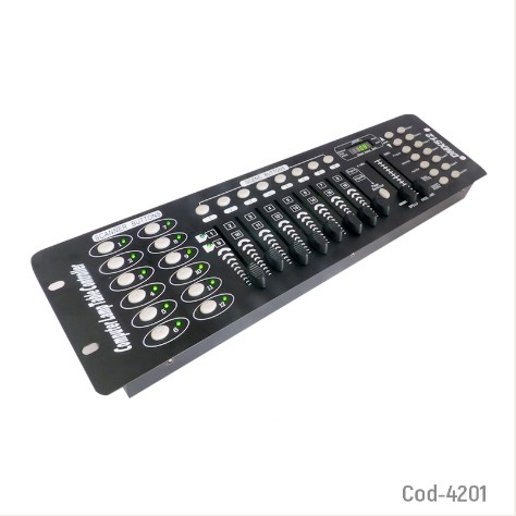 DMX 512 Controlador, Con Panel Digital Y Transformador