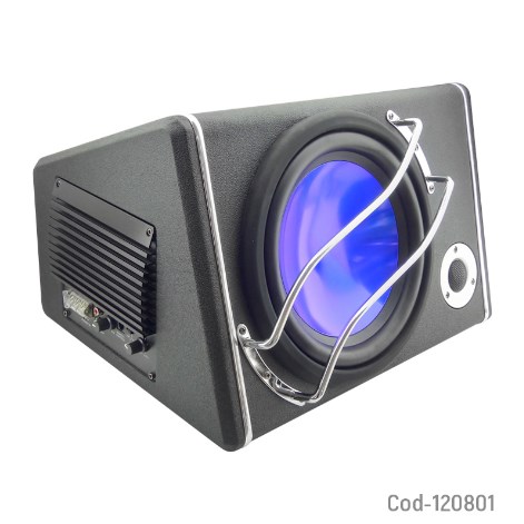 Subwoofer Amplificado De 10” 880Watt, Modelo 107G, Para Auto